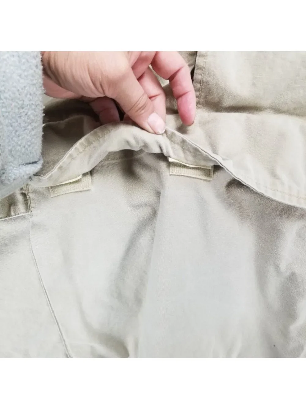 Woolrich Jacket Mens Medium Tan 100% Cotton Fishing Gorpcore Vest